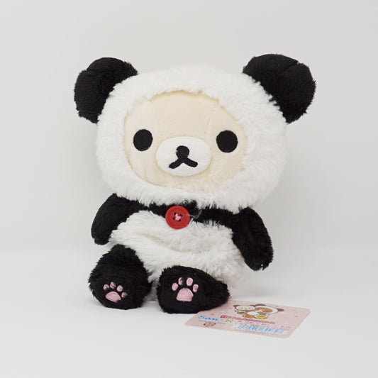 2015 Korilakkuma Panda Theme Plush - Rilakkuma Relax with Panda - San-X